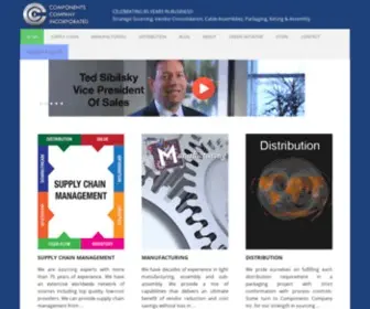 Compcoinc.com(Components Company) Screenshot