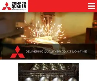 Compcoquakermfg.com(CQL Manufacturing) Screenshot