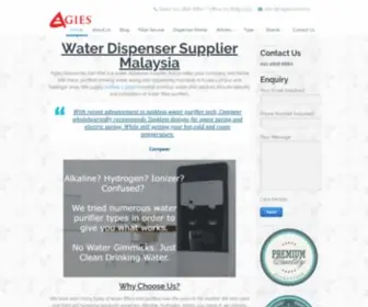 Compeer.my(Water Dispenser Supplier Malaysia) Screenshot