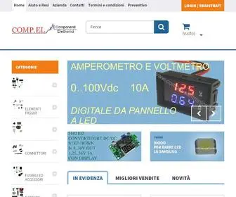 Compel-Elettronica.com(Comp) Screenshot