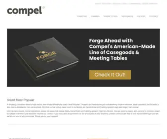 Compel-Furniture.com(Compel Office Furniture) Screenshot