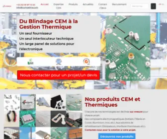 Compelma.com(Blindage CEM et Dissipation Thermique) Screenshot