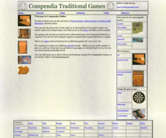 Compendia.co.uk Screenshot