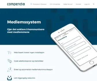 Compendiamedlem.no(Fagforening) Screenshot