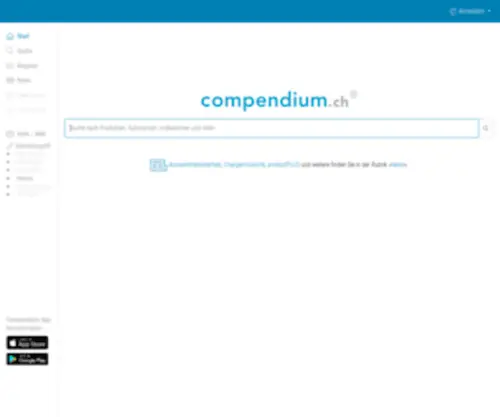 Compendium.ch(Compendium) Screenshot