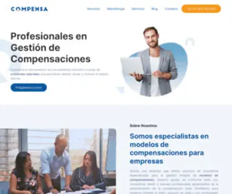 Compensa.com.pe(Consultora en Gestión de Compensaciones) Screenshot