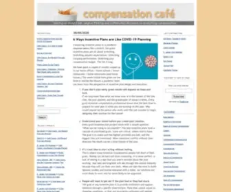 Compensationcafe.com(Compensation Cafe) Screenshot