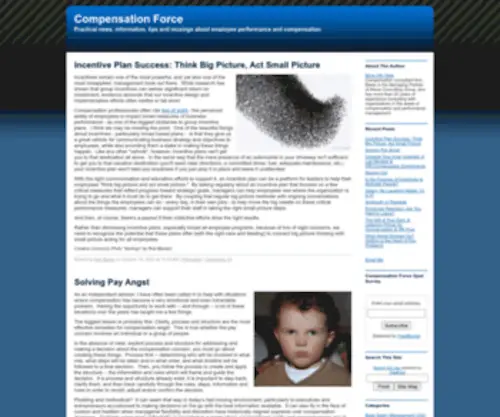 Compensationforce.com(Compensationforce) Screenshot