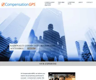 Compensationgps.com(Maryland Compensation Consulting) Screenshot