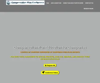 Compensationplanconference.com(Compensation Plan Conference) Screenshot
