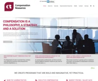 Compensationresources.com(Compensation Resources) Screenshot