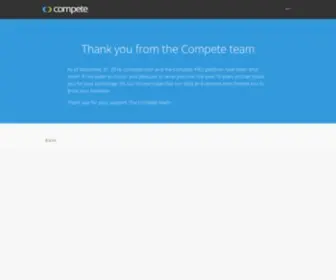 Compete.com(Digital Marketing Optimization Solutions) Screenshot