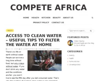 Competeafrica.org(Competitiveness and Trade Expansion Program) Screenshot