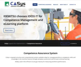 Competence-Assurance.com(CASys Competence Assurance System) Screenshot