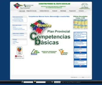 Competenciasbasicashuelva.net(Competencias Básicas Huelva) Screenshot