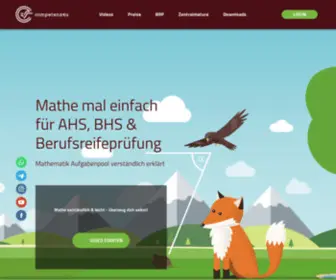 Competenz4U.at(Bifie Aufgabenpool Mathematik erklärt mit Videos) Screenshot