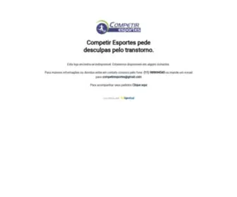 Competiresportes.com.br(Competir Esportes) Screenshot