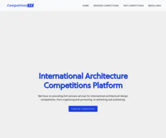 Competition.cc(Best Place for Design Competitions) Screenshot