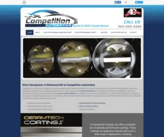 Competitionautomotive.com(Competition Automotive) Screenshot