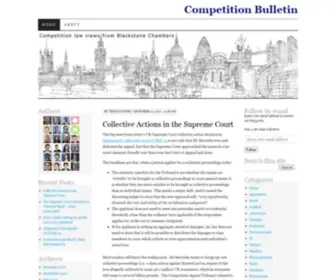 Competitionbulletin.com(Competition Bulletin) Screenshot