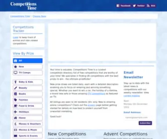 Competitions-Time.co.uk Screenshot