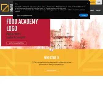 Competitionsfordesigners.com(CODE (competitions for designers)) Screenshot
