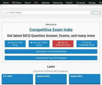 Competitive-Exam.in(Competitive Exam India) Screenshot