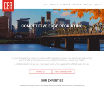 Competitiveedgerecruiting.com(Competitive Edge Recruiting) Screenshot