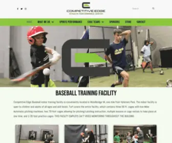 Competitiveedgeva.com(Baseball Clinics) Screenshot