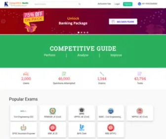 Competitiveguide.co.in(Competitiveguide) Screenshot