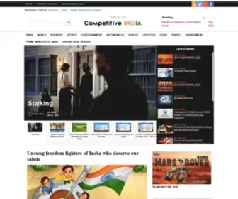 Competitiveindia.com(Competitive India) Screenshot
