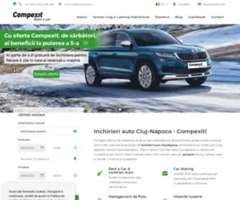 Compexitrentacar.ro(Inchirieri Auto Cluj) Screenshot