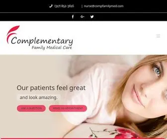 Compfamilymed.com(Best medical care in Brownsburg) Screenshot