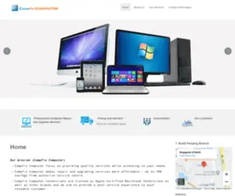 Compfixcomputer.com(Compfix computer repair & services) Screenshot