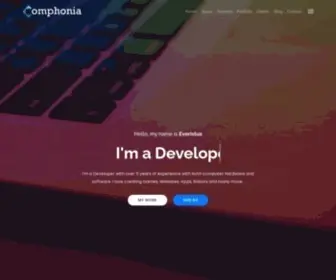 Comphonia.com(Home) Screenshot