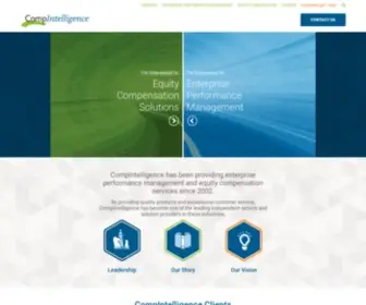 Compintelligence.com(Equity Compensation) Screenshot