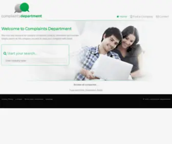 Complaintsdepartment.com.au(Complaints Department) Screenshot