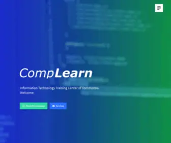 Complearn.com(Information Technology Training Center) Screenshot