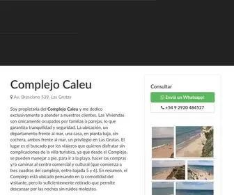 Complejocaleu.com.ar(Complejo Caleu) Screenshot