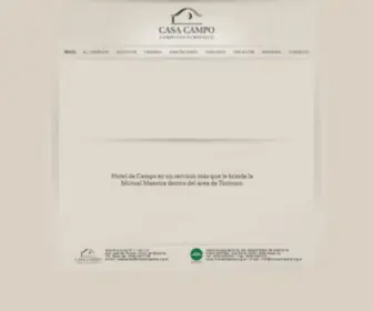 Complejocasacampo.com(CASA CAMPO Mutual Maestra) Screenshot