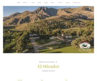 Complejoelmirador.com.ar(El Mirador) Screenshot