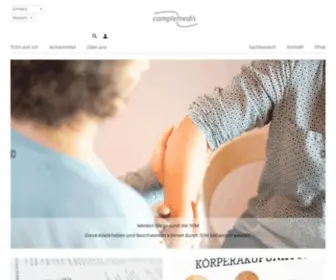 Complemedis.com(Willkommen bei Complemedis AG) Screenshot