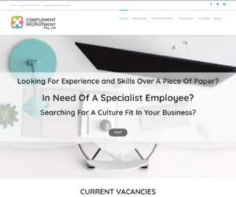 Complement.co.za(Complement Recruitment) Screenshot