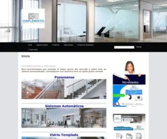 Complementosyherrajes.com(Complementos y herrajes) Screenshot