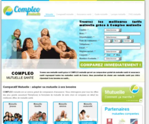 Compleo-Mutuelle.com(Mutuelle Santé) Screenshot