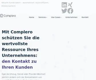 Complero.com(Aktuelle Kundendaten) Screenshot