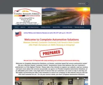 Complete-Automotive.com(Complete Automotive Solutions) Screenshot