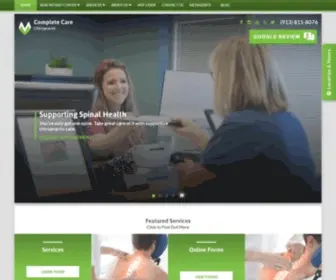 Completecare-KC.com(Complete Care Chiropractic) Screenshot