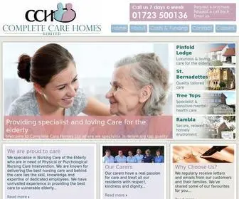 Completecarehomes.net(Complete Care Homes Ltd) Screenshot