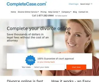 Completecase.com(Divorce Online Is Fast And Easy) Screenshot